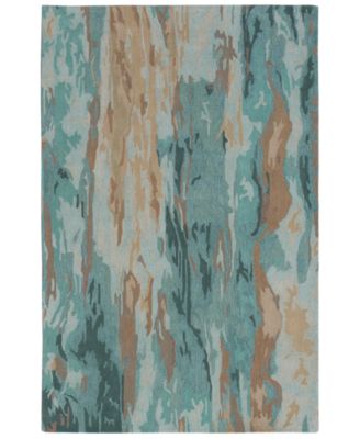 Liora Manne' - Corsica 9144 Waterfall Patina 7'6" x 9'6" Area Rug