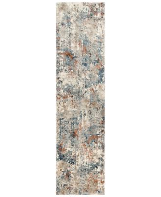 Surya - Pune PUN-2302 Teal 2'7" x 10'3" Runner Area Rug