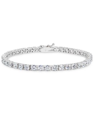 Giani Bernini - Cubic Zirconia Tennis Bracelet in Sterling Silver (Also available in 18k gold over silver)