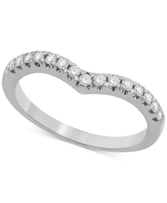 Macy's - Diamond Chevron Band (1/4 ct. t.w.) in 14k Gold