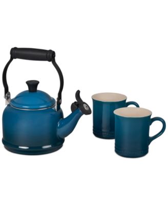 Le Creuset - 3-Pc. Demi Kettle & 2 Mugs Set