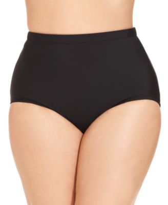 Swim Solutions - High-Waist Swim Brief Bottom