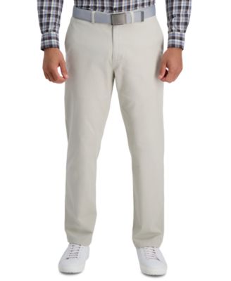 Haggar - Men's Classic-Fit Soft Chino Dress Pants