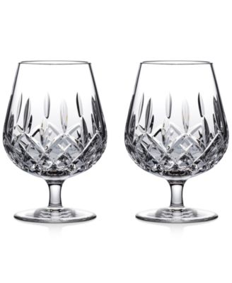 Waterford - Connoisseur Lismore Brandy Balloon Glasses, Set of 2