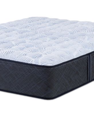 Serta - Perfect Sleeper Blue Lagoon Night 13.5" Medium Mattress Set-King