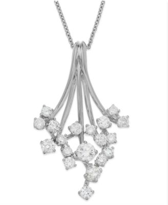 EFFY Collection - Diamond Waterfall Pendant Necklace in 14k Gold or White Gold (3/4 ct. t.w.)