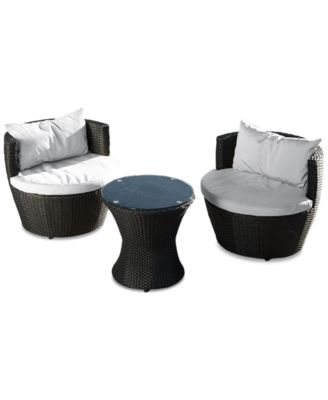 Noble House - Wilden 3-Pc. Chat Set, Direct Ship