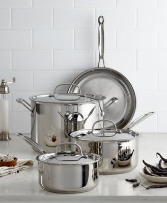 Cuisinart - Chef's Classic Stainless Steel 7 Piece Cookware Set