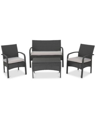 Noble House - Benjamin 4-Pc. Chat Set, Quick Ship