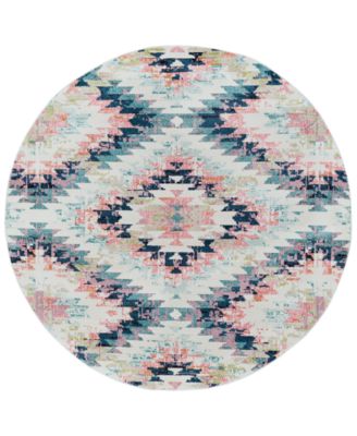 Surya - Anika ANI-1027 White 5'3" Round Area Rug