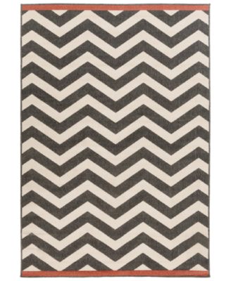 Surya - Alfresco ALF-9646 Black 6' x 9' Area Rug