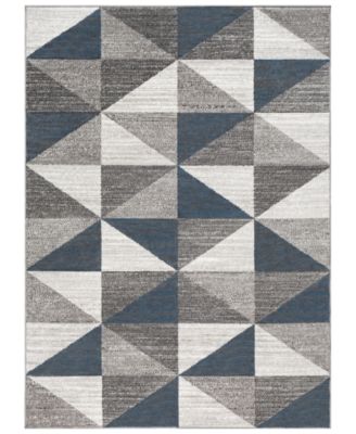 Abbie & Allie Rugs - MNC-2307 Light Gray 3'11" x 5'7" Area Rug