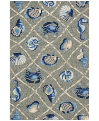 Kas - Harbor Seaside 7'6" x 9'6" Indoor/Outdoor Area Rug