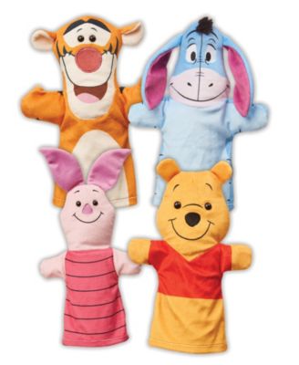 Melissa and Doug - Winnie the Pooh Soft  Cuddly Hand Puppets