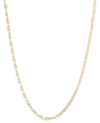 Giani Bernini - 24k Gold over Sterling Silver Necklace, 20" Diamond-Cut Chain