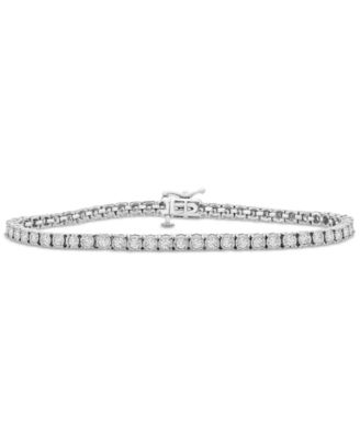 Macy's - Diamond Tennis Bracelet (2 ct. t.w.) in 14k White Gold