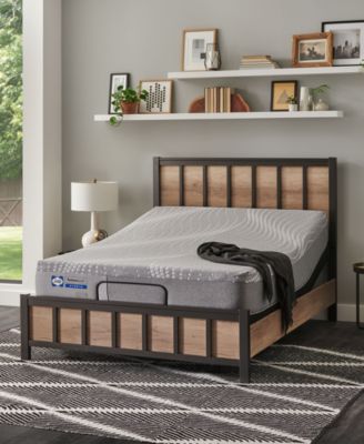 Sealy - Posturepedic Hybrid Medina 11" Firm Mattress Set- Queen