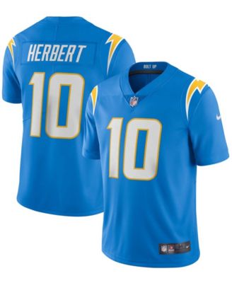 Nike - Men's Justin Herbert Los Angeles Chargers Vapor Limited Jersey