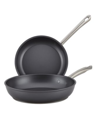 Anolon - Accolade Forged Hard-Anodized Nonstick Frying Pan Set, 2-Piece, Moonstone
