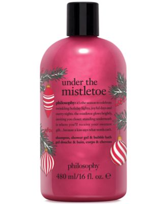 philosophy - Under The Mistletoe Shampoo, Shower Gel & Bubble Bath, 16 oz.
