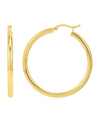 Giani Bernini - Polished Tube Medium Hoop Earrings