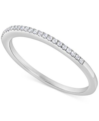 Macy's - Diamond Wedding Band (1/20 ct. t.w.) in 14k Gold