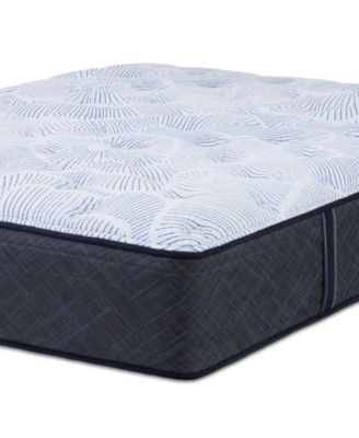 Serta - Perfect Sleeper Blue Lagoon Night 13" Plush Mattress Set-King