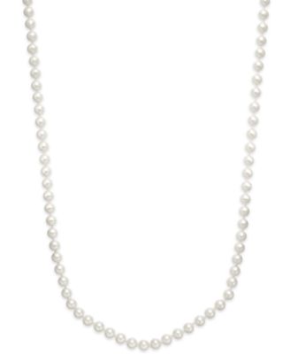 Charter Club - Glass Pearl Long Strand Necklace