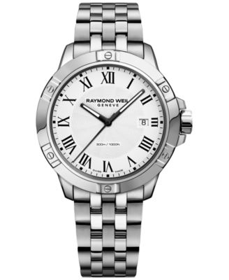 Raymond Weil - Men's Swiss Tango Stainless Steel Bracelet Watch 41mm 8160-ST-00300