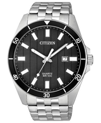 Citizen - Men's Quartz Stainless Steel Bracelet Watch 42mm