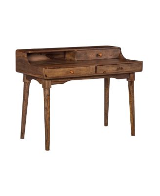 Coast to Coast - Three Drawer Writing Desk, Quick Ship
