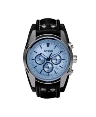 Fossil - Men's Coachman Black Leather Watch CH2564