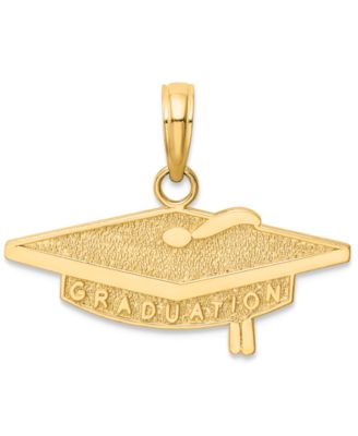 Macy's - Graduation Cap Charm Pendant in 14k Gold