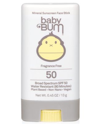 Sun Bum - Baby Bum SPF 50 Mineral Sunscreen Face Stick, 0.45-oz.