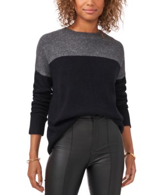 Vince Camuto - Extended Shoulder Colorblocked Sweater