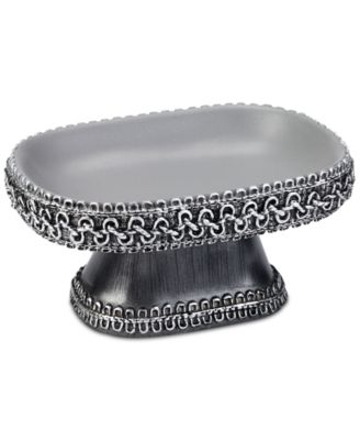 Avanti - Braided Medallion Granite Soap Dish