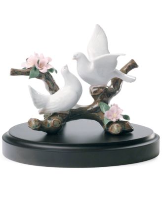 Lladró - Doves on Cherry Tree Figurine