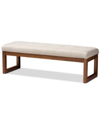 Furniture - Estienne Wood Bench, Quick Ship