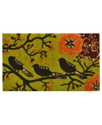 Home & More - Birds in a Tree 17" x 29" Coir/Vinyl Doormat