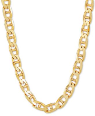 Macy's - Mariner 22" Chain Necklace in 18k Gold-Plated Sterling Silver