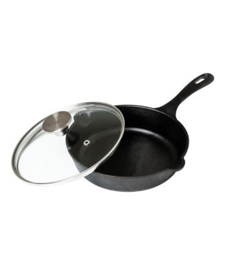 Victoria - Glass Lid with Stainless Steel Knob for 8" Skillet