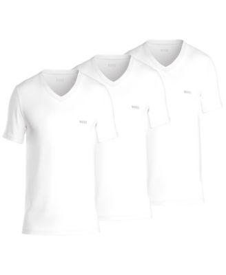BOSS - Men's 3-Pk. Classic Solid V-Neck T-Shirts