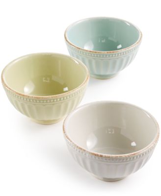 Lenox - French Perle Everything Collection Stoneware 3-Pc. Mini Bowls Set