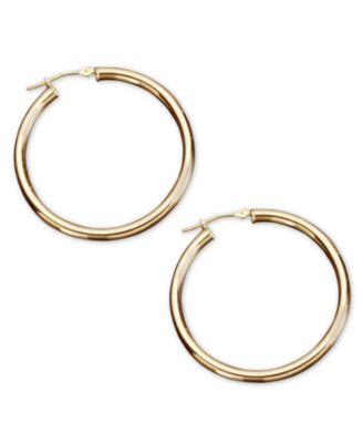 Macy's - 14k Gold Hoop Earrings