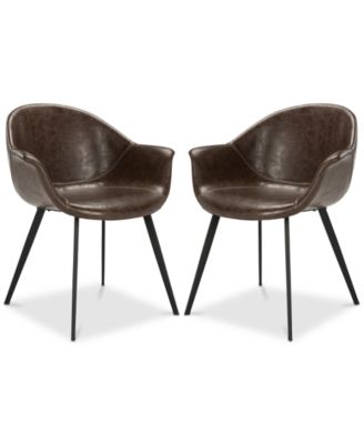 Safavieh - Charna Dining Chair (Set Of 2), Quick Ship