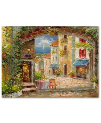 Trademark Global - Rio Capri Isle 24" x 32" Canvas Art Print
