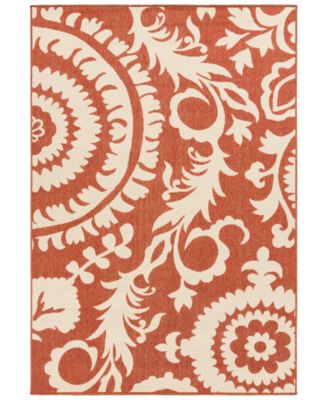 Surya - Alfresco ALF-9613 Rust 2'3" x 4'6" Area Rug