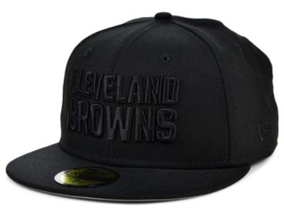 New Era - Cleveland Browns Black on Black 59FIFTY Cap