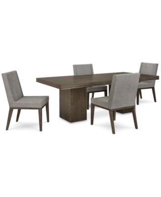 Bernhardt - Lille 5pc Dining Set (Table & 4 Side Chairs)