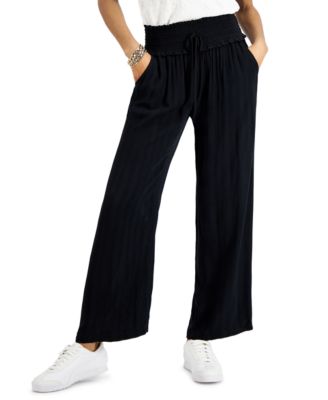 Kingston Grey - Juniors' Wide-Leg Soft Pants